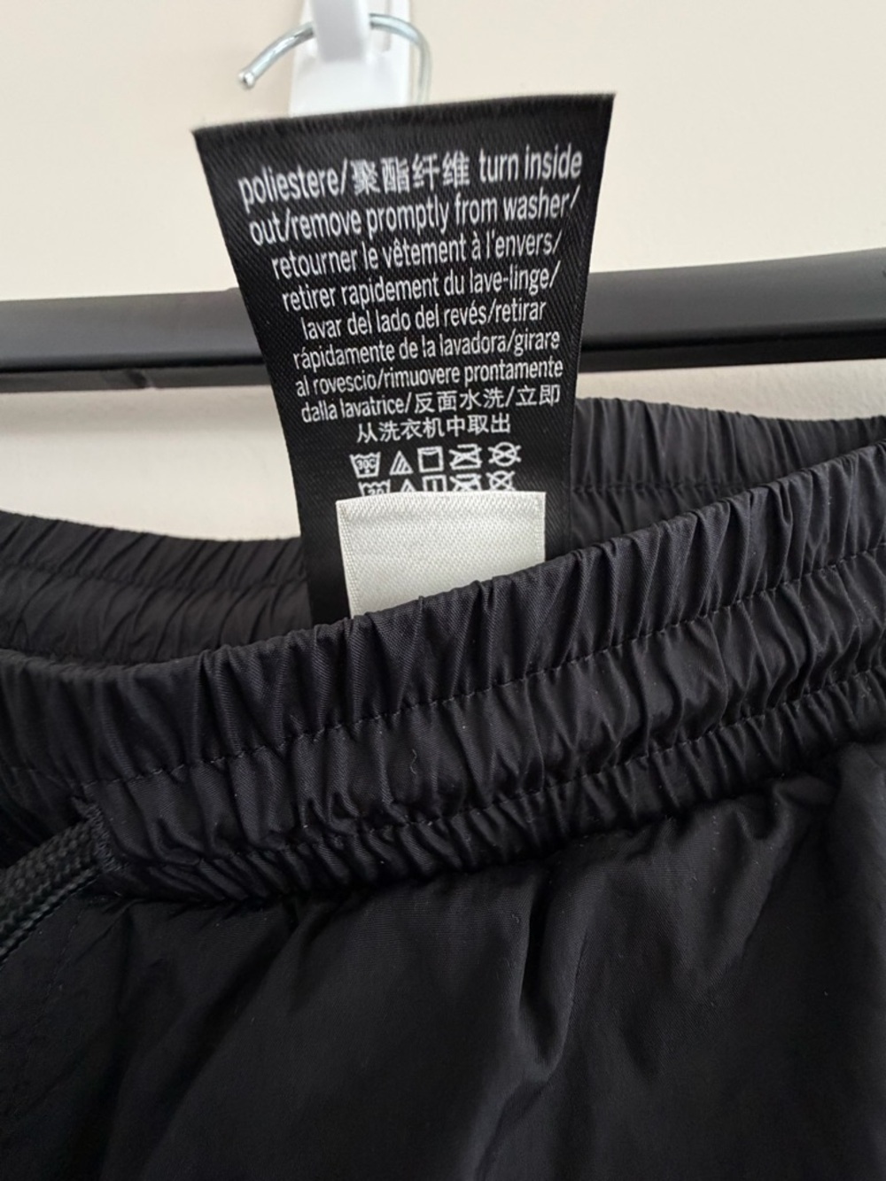 PINK Victoria's Secret Black Cargo Jogger Pants Small Parachute‎ Streetwear Y2K - Picture 8 of 13